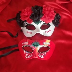His & Hers Mi Campo Masquerade Masks